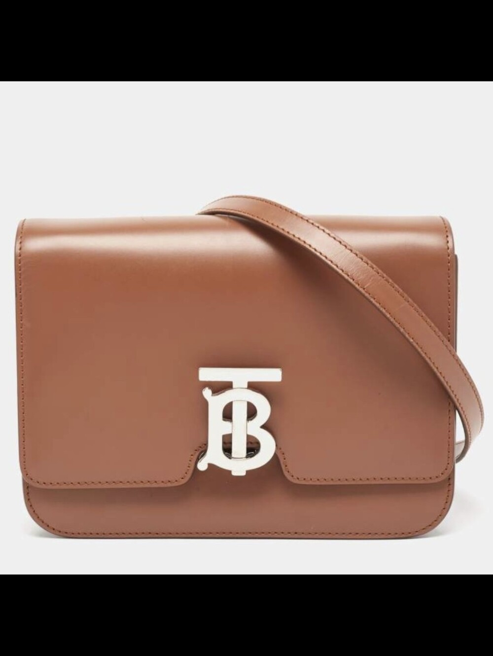 Burberry Brown Crossbody Leather Bag